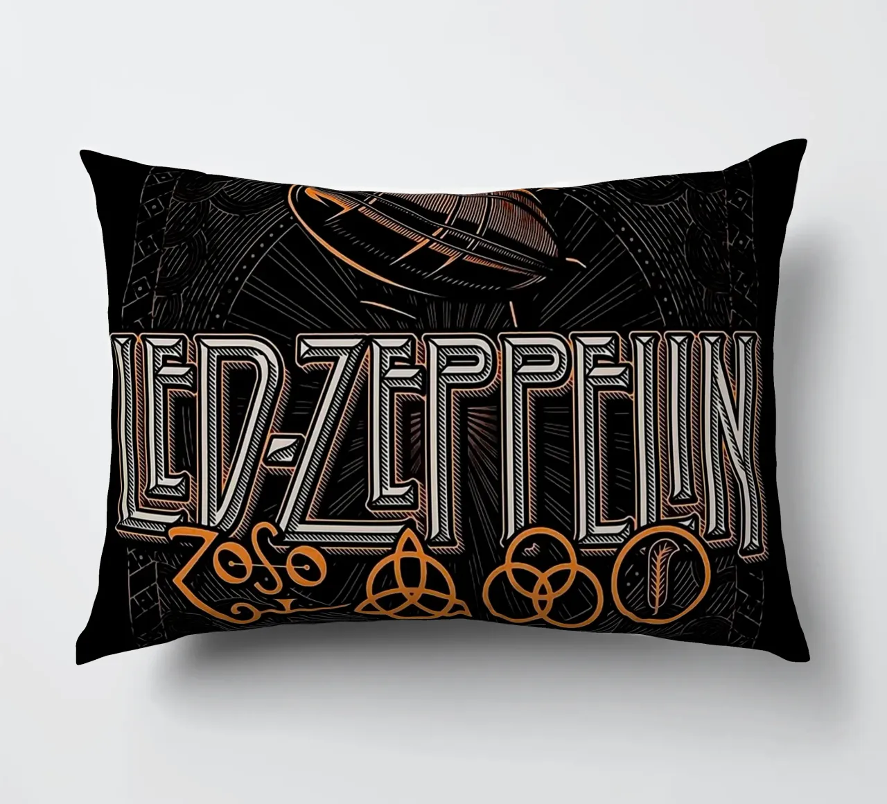 Art du groupe Led Zeppelin coussin de vanhesling