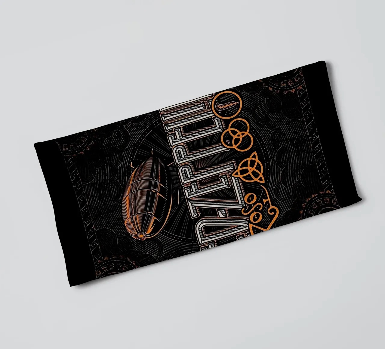 Art du groupe Led Zeppelin serviette de bain de vanhesling