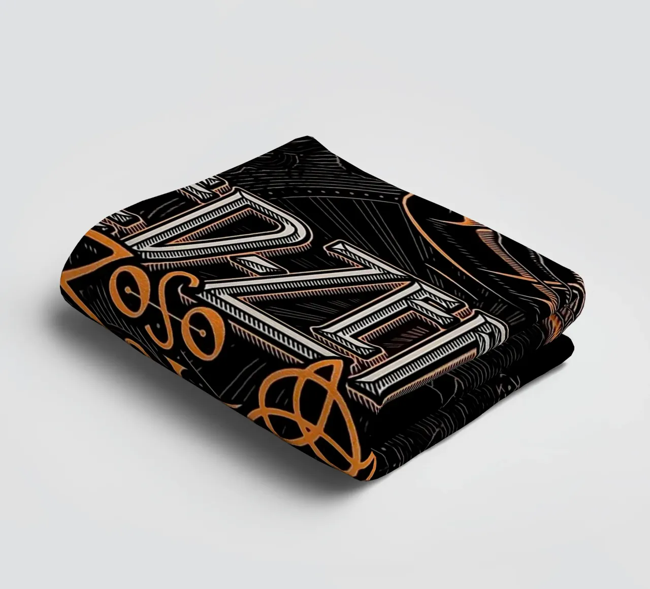 Art du groupe Led Zeppelin serviette de bain de vanhesling