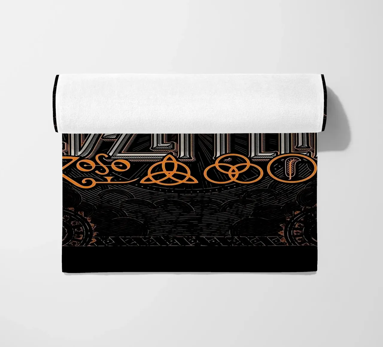 Art du groupe Led Zeppelin serviette de plage de vanhesling