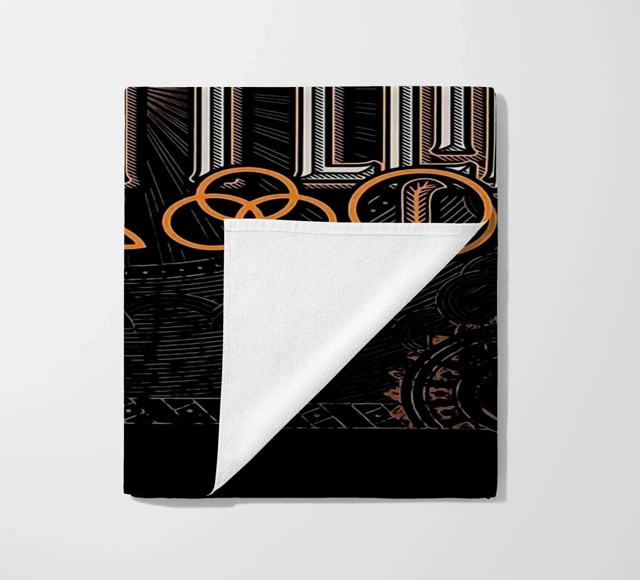Art du groupe Led Zeppelin serviette de plage de vanhesling