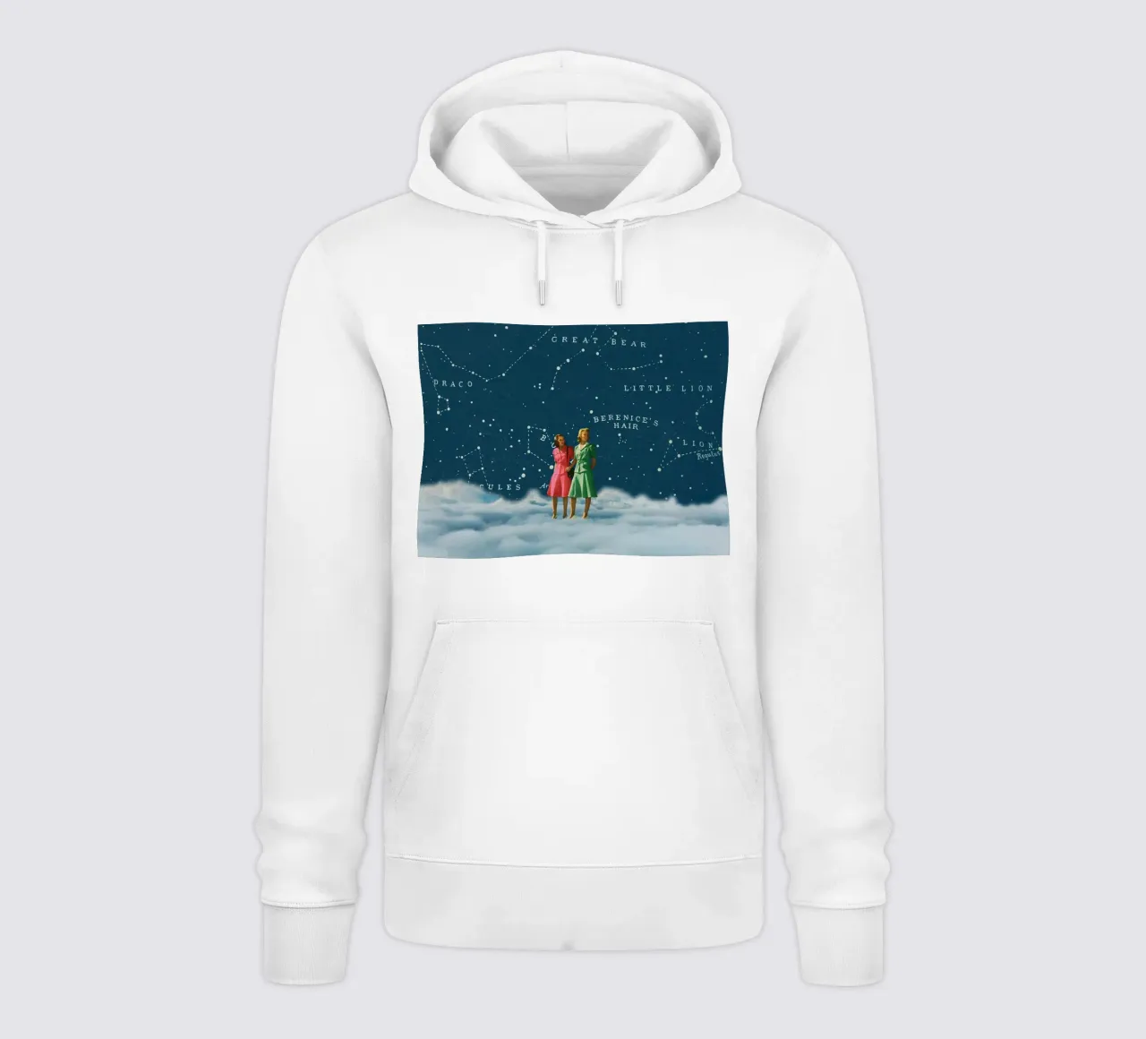 A Walk on the Clouds felpa con cappuccio da MsGonzalez