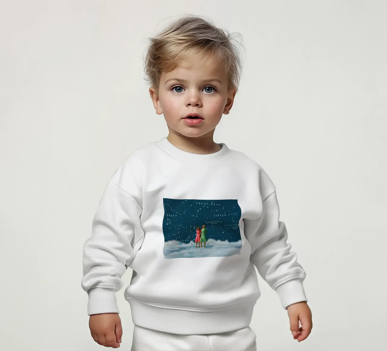 A Walk on the Clouds felpa neonato da MsGonzalez