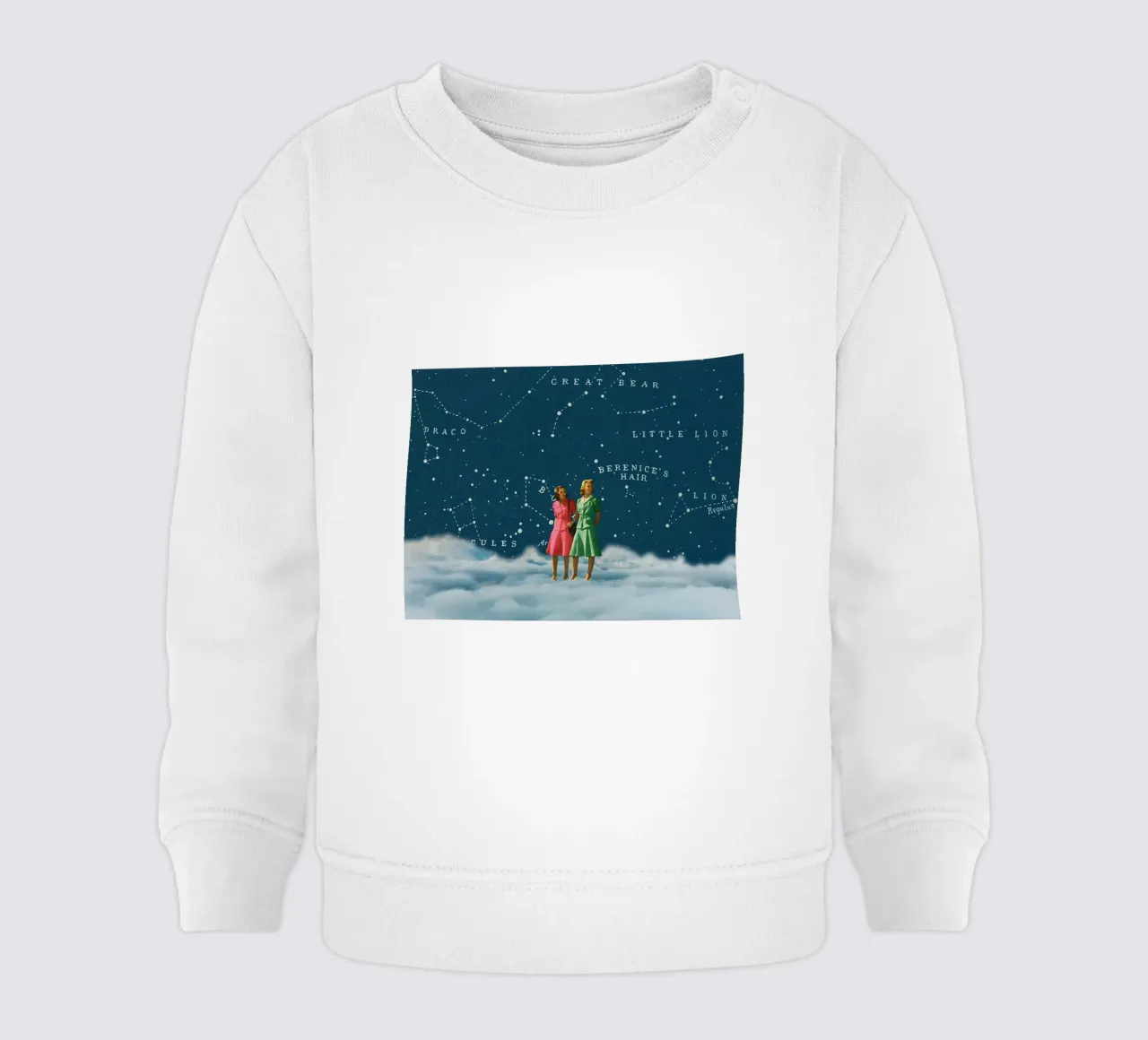 A Walk on the Clouds felpa neonato da MsGonzalez