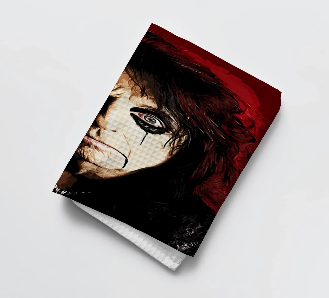 alice cooper 3 Kunstdruck Geschirrtuch von music soul