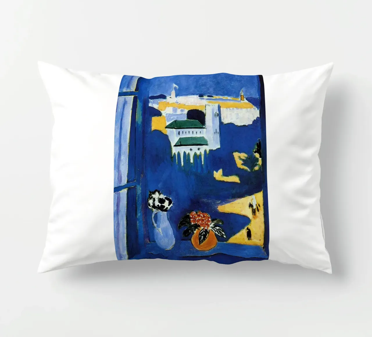 vue de la fenêtre de toit coussin de briyan shop