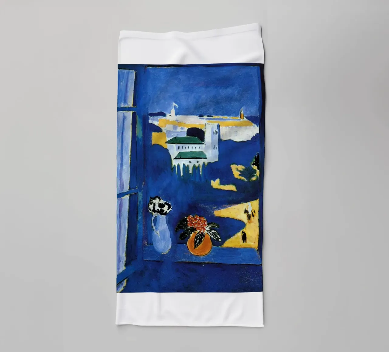 vue de la fenêtre de toit serviette de bain de briyan shop