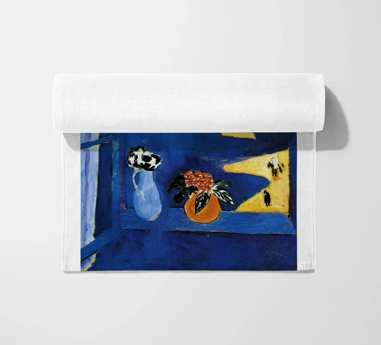 vue de la fenêtre de toit serviette de plage de briyan shop