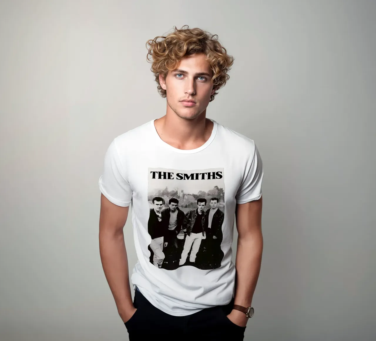 Le groupe The Smiths t-shirt de vanhesling