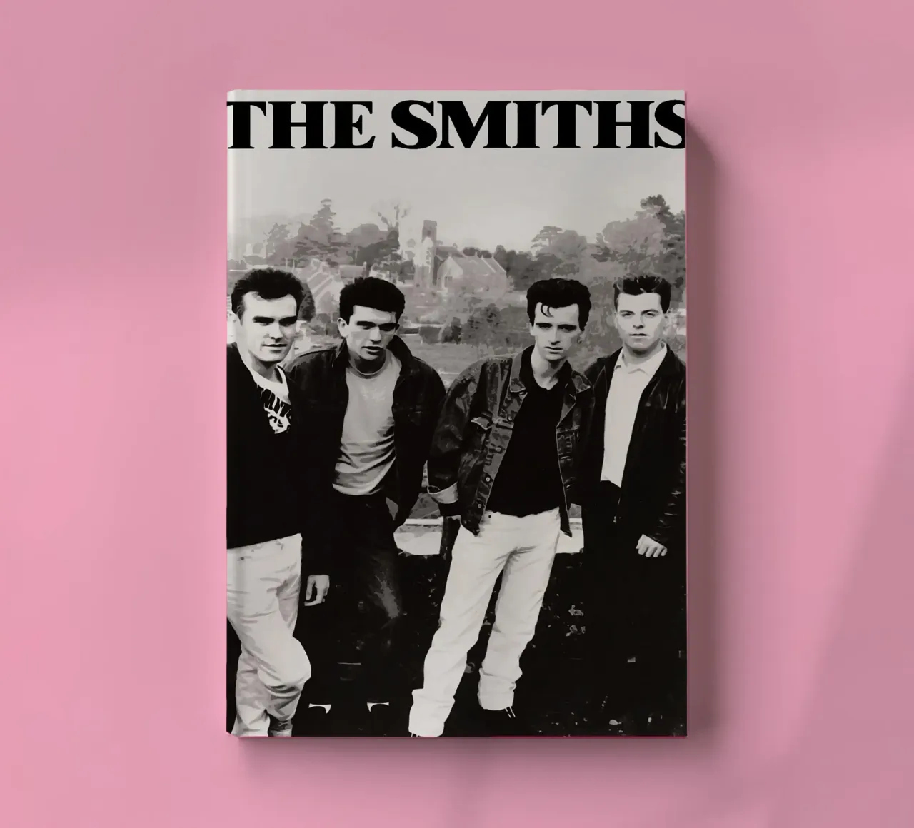 Le groupe The Smiths carnet de notes de vanhesling