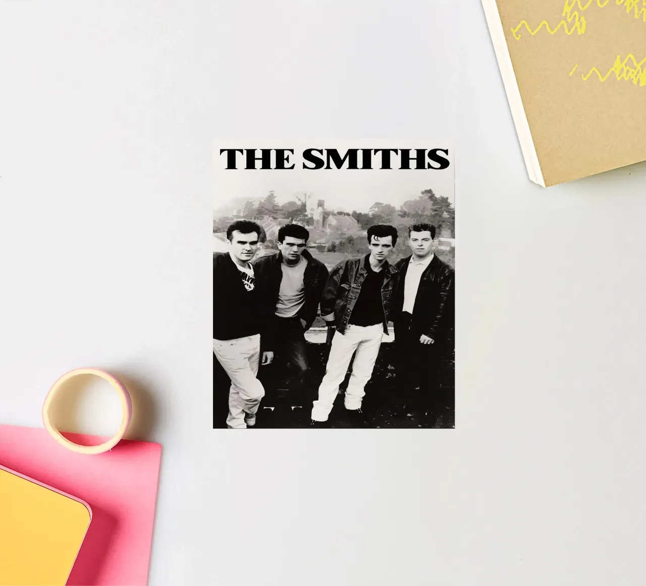 Le groupe The Smiths autocollant de vanhesling