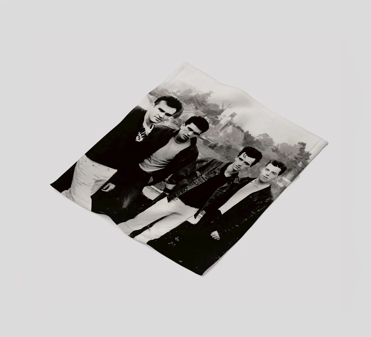 The Smiths band fleece blanket by vanhesling