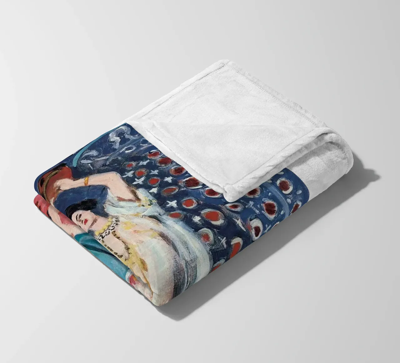 beautiful female dancer fleece blanket by briyan shop