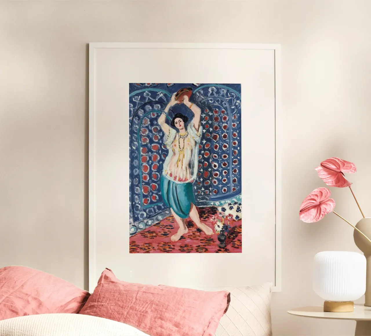 beautiful female dancer poster by briyan shop