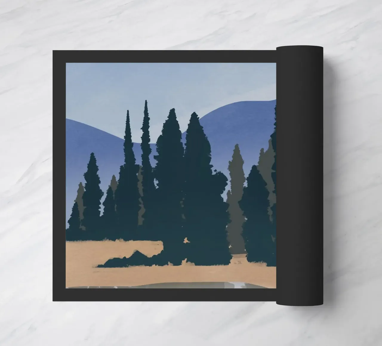 Wilderness doormat by Little Dean