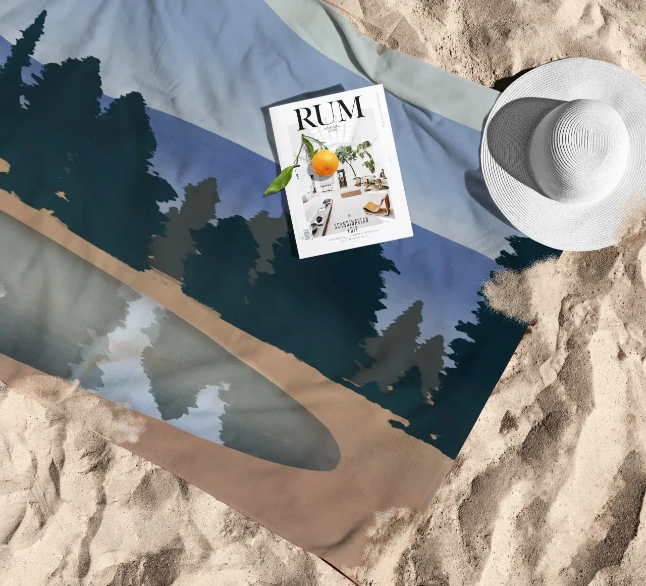 La natura selvaggia telo mare da Little Dean