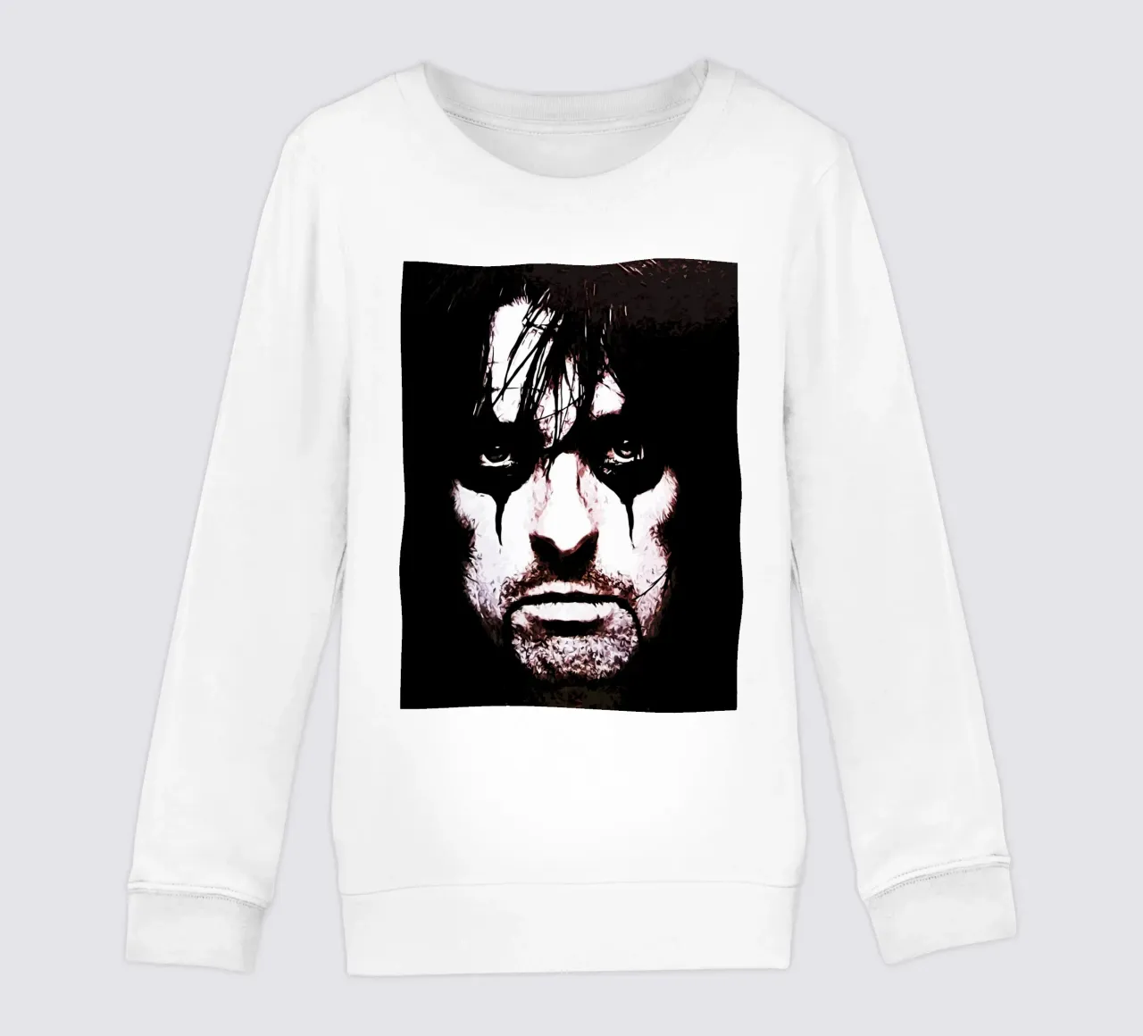 alice cooper 2 Art Print kids sweatshirt by music soul