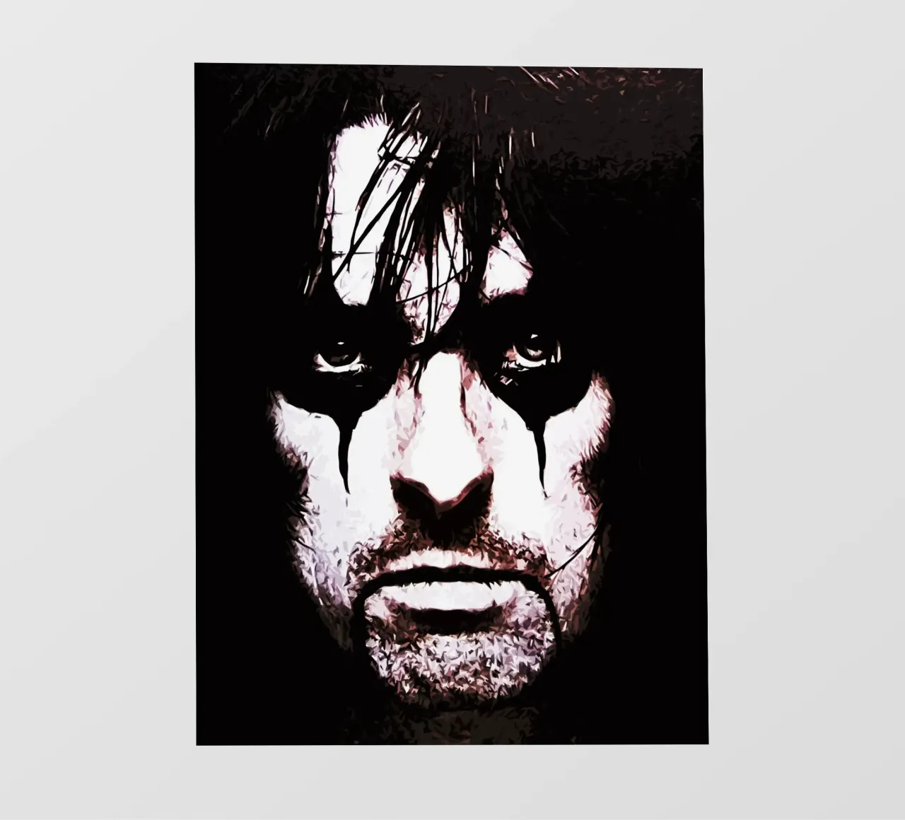 alice cooper 2 Art Print pvc cover by music soul