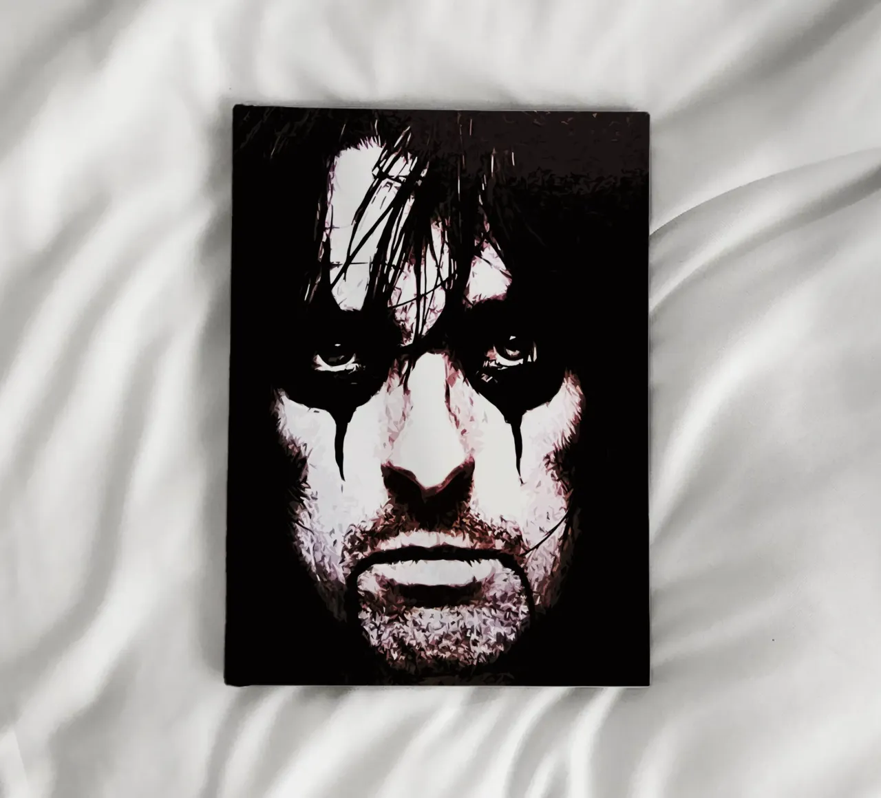 alice cooper 2 Art Print notebook by music soul