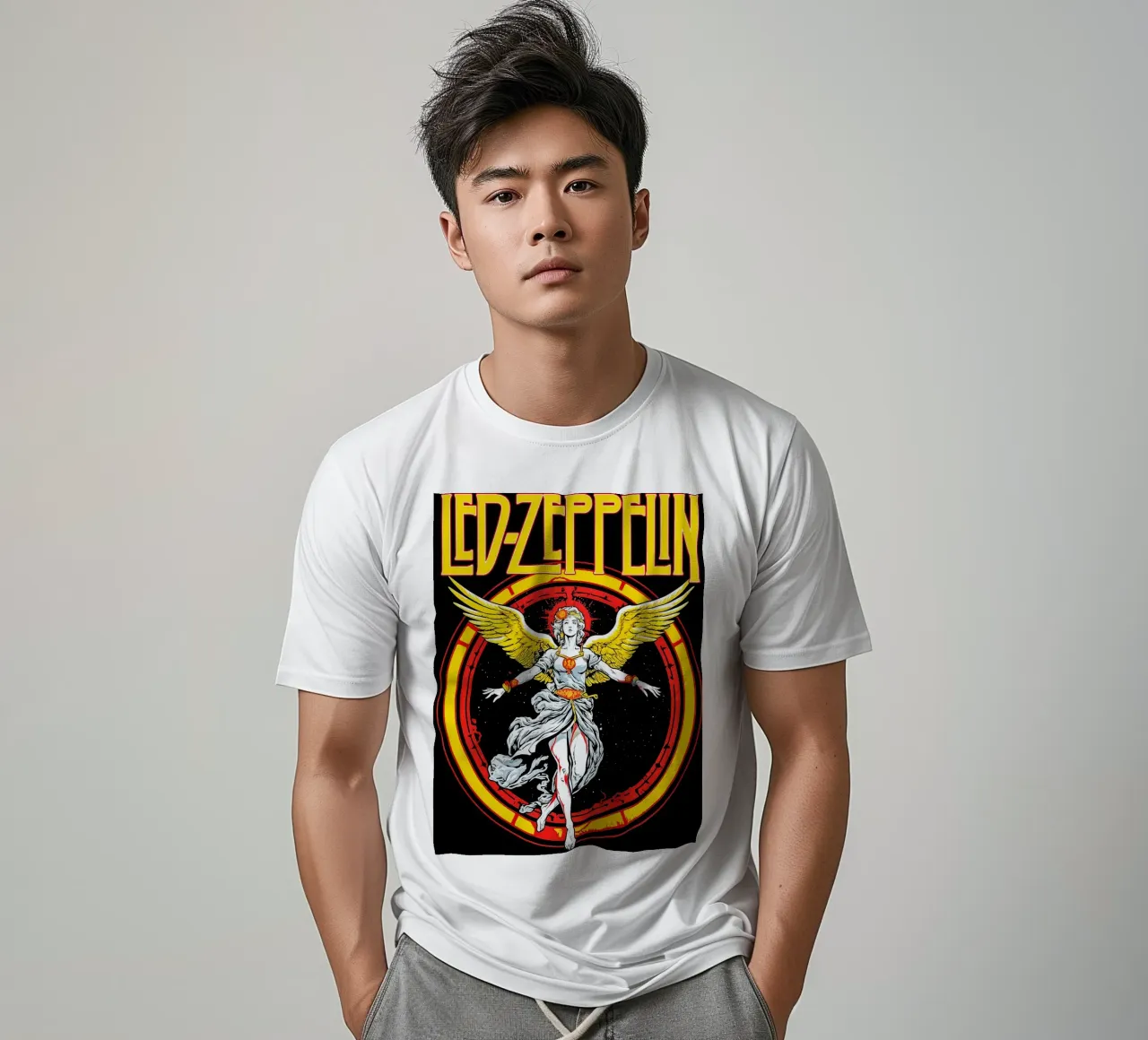 Le groupe Led Zeppelin t-shirt de vanhesling
