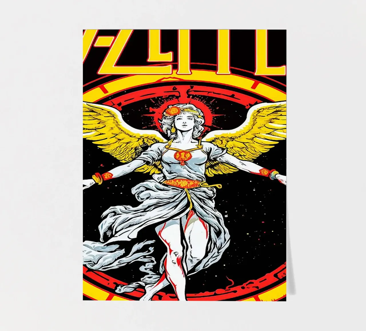 Le groupe Led Zeppelin planche autocollant de vanhesling