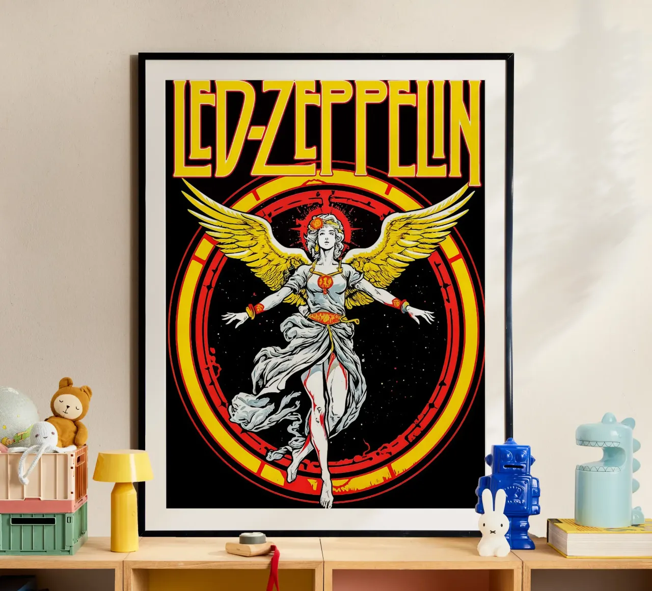 Le groupe Led Zeppelin hahnemühle de vanhesling