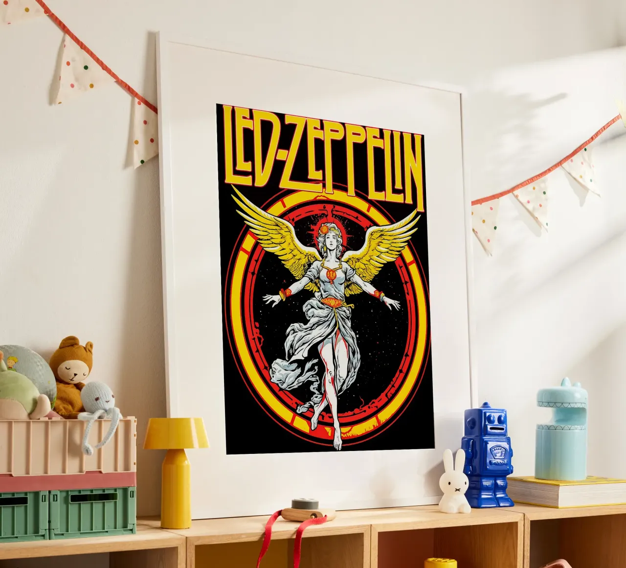 Le groupe Led Zeppelin hahnemühle de vanhesling