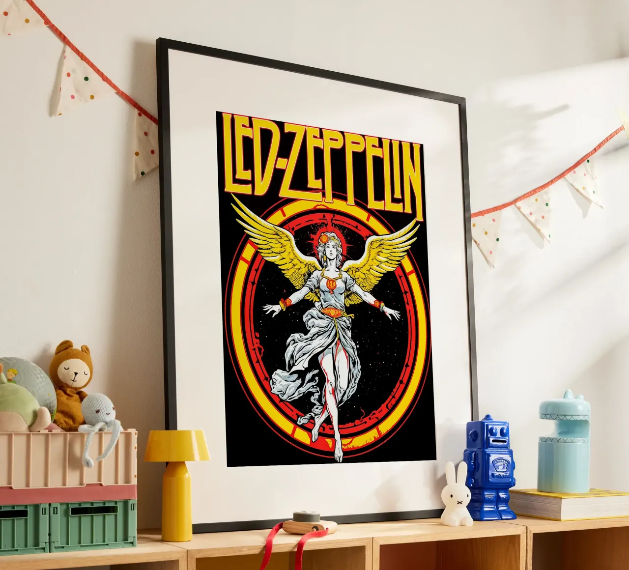 Le groupe Led Zeppelin hahnemühle de vanhesling