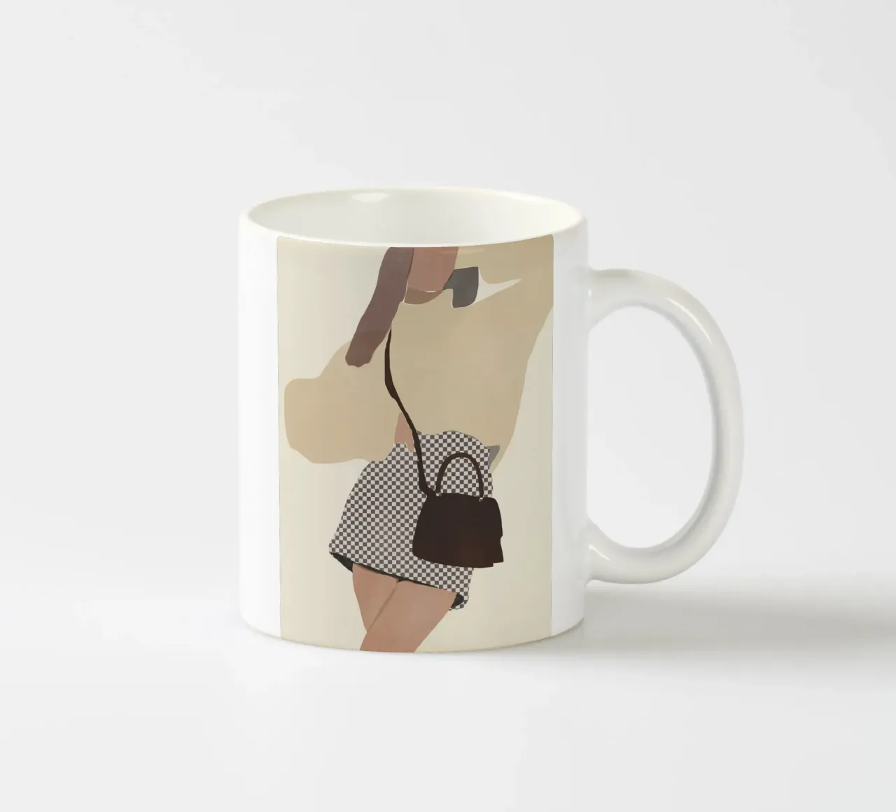 Figura di moda tazza in ceramica da Little Dean