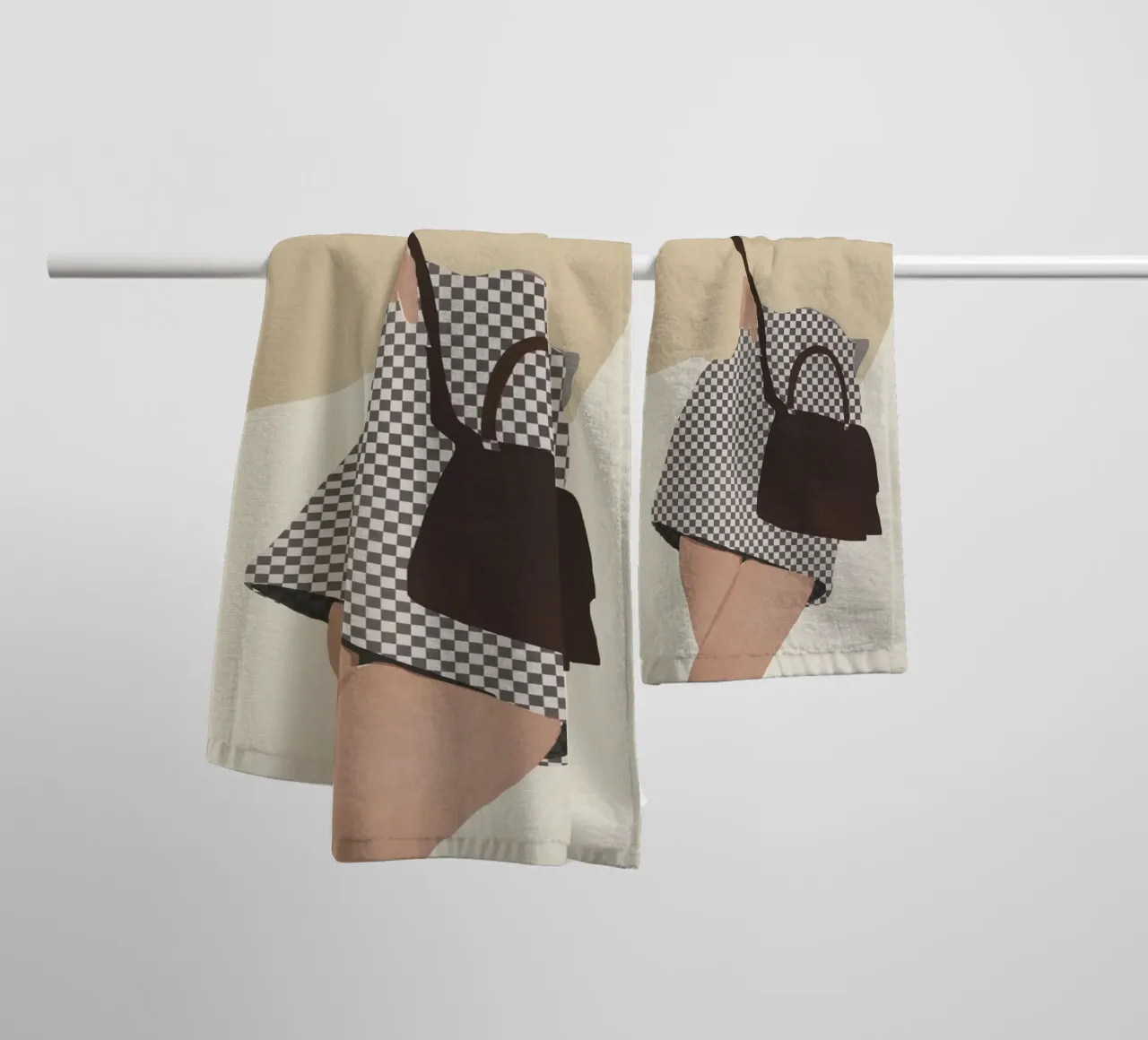 Figura di moda asciugamano da bagno da Little Dean