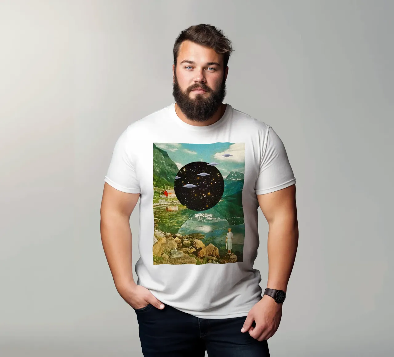 Alien Escapade t-shirt da MsGonzalez