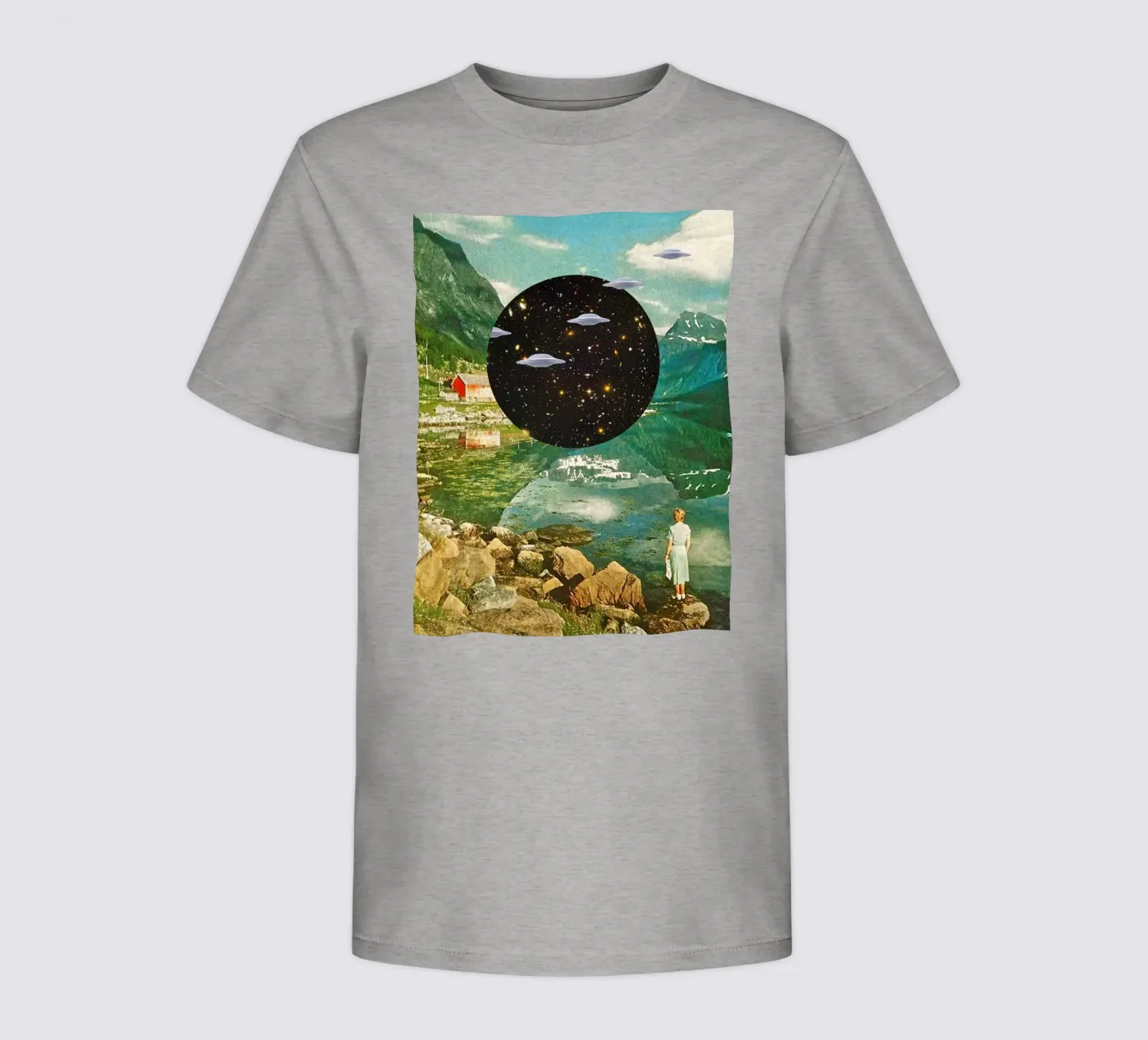 Alien Escapade t-shirt bambini da MsGonzalez