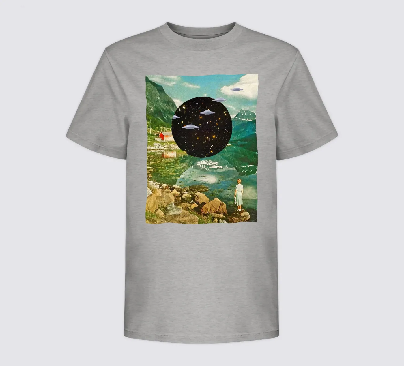 Alien Escapade t-shirt bambini da MsGonzalez