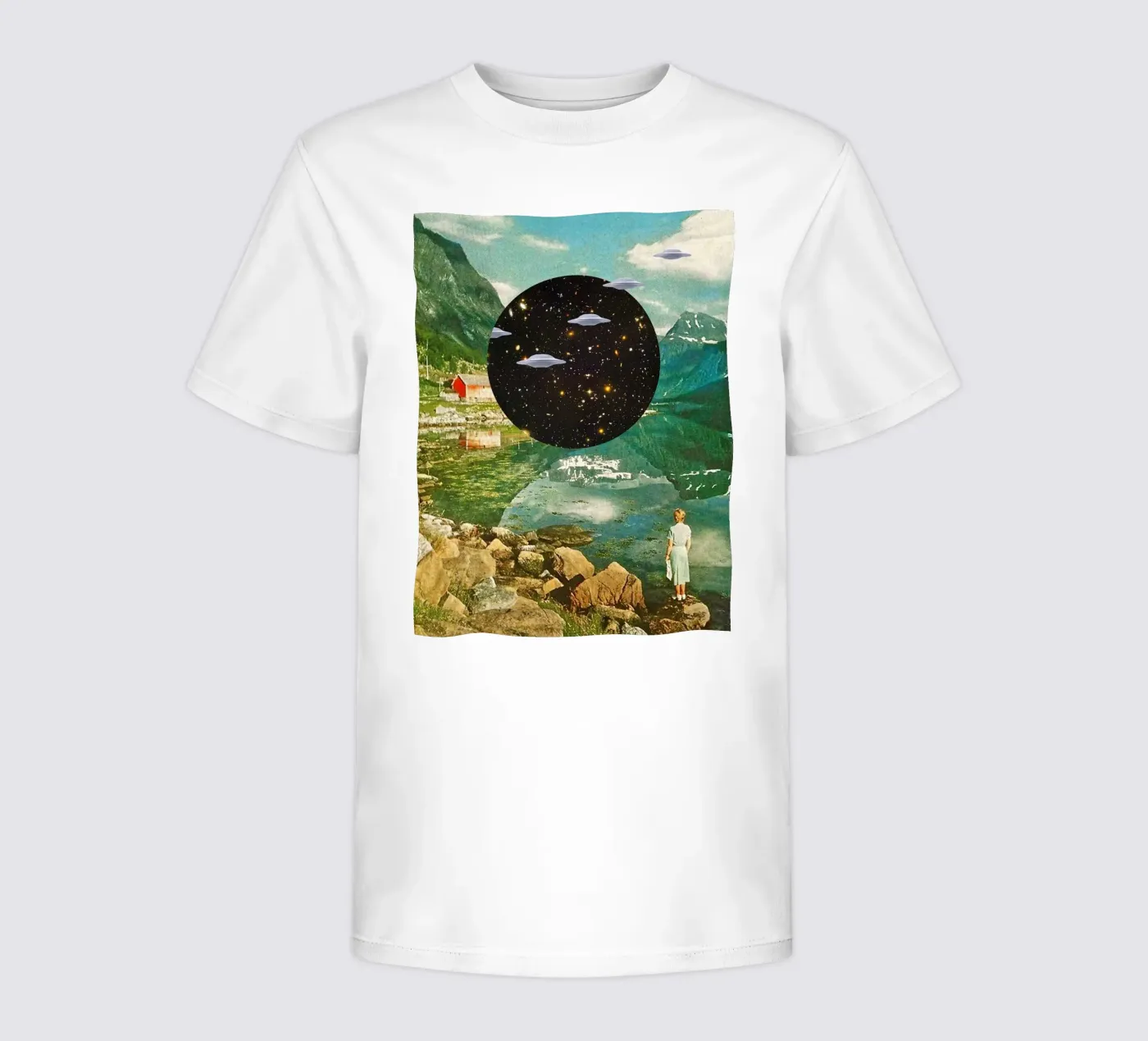 Alien Escapade t-shirt bambini da MsGonzalez