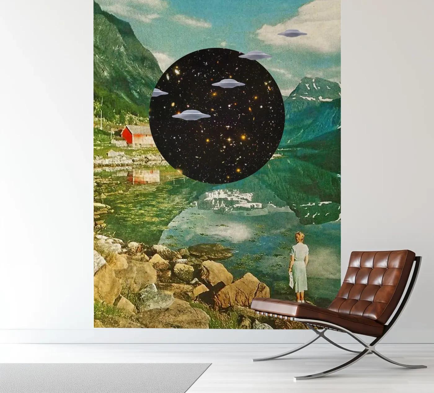 Alien Escapade fotobehang van MsGonzalez