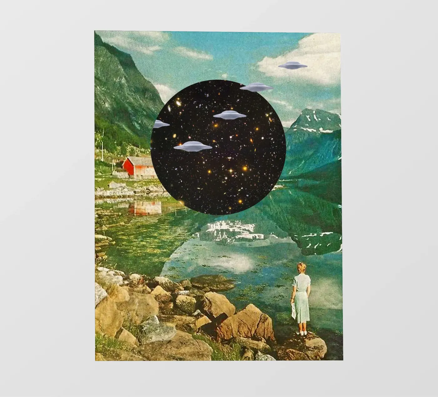 Alien Escapade fotobehang van MsGonzalez