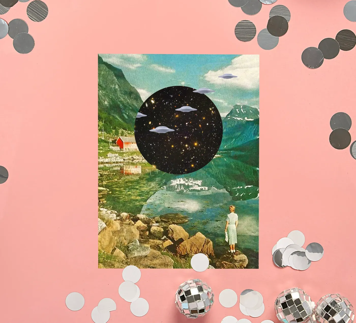 Alien Escapade adesivo da MsGonzalez