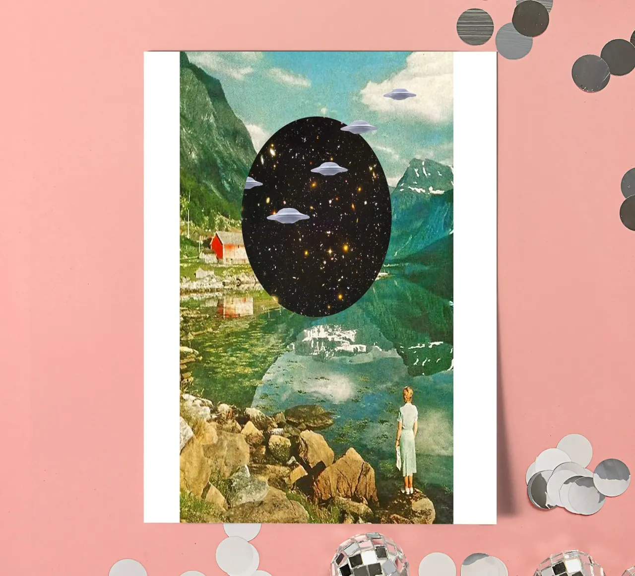 Alien Escapade sticker sheet by MsGonzalez