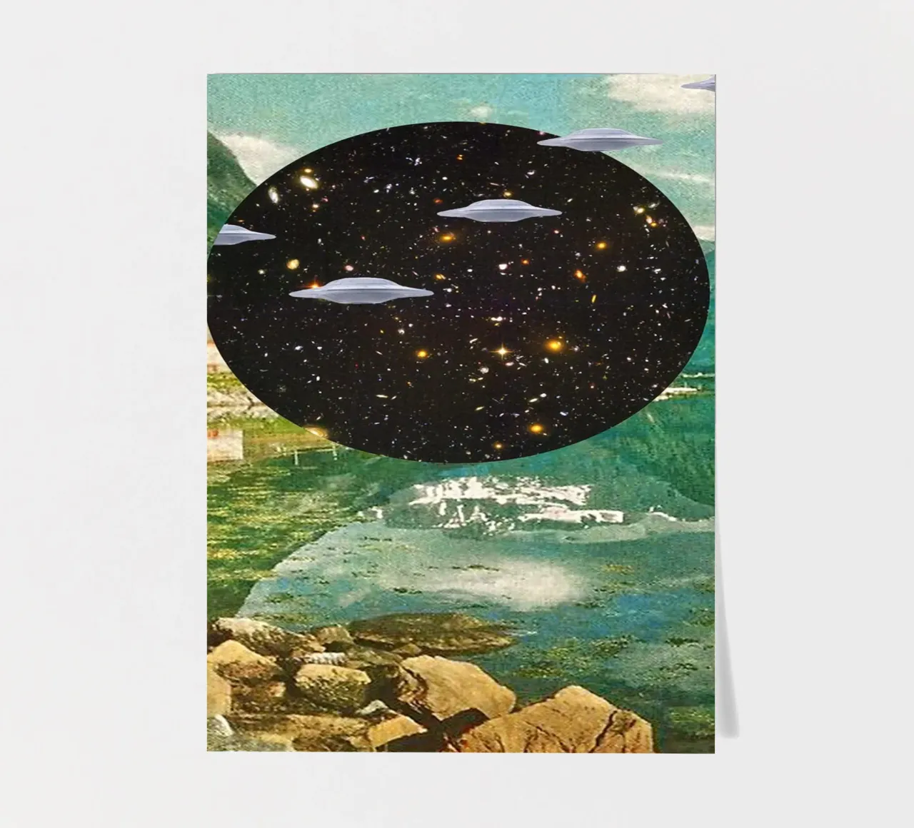 Alien Escapade sticker sheet by MsGonzalez