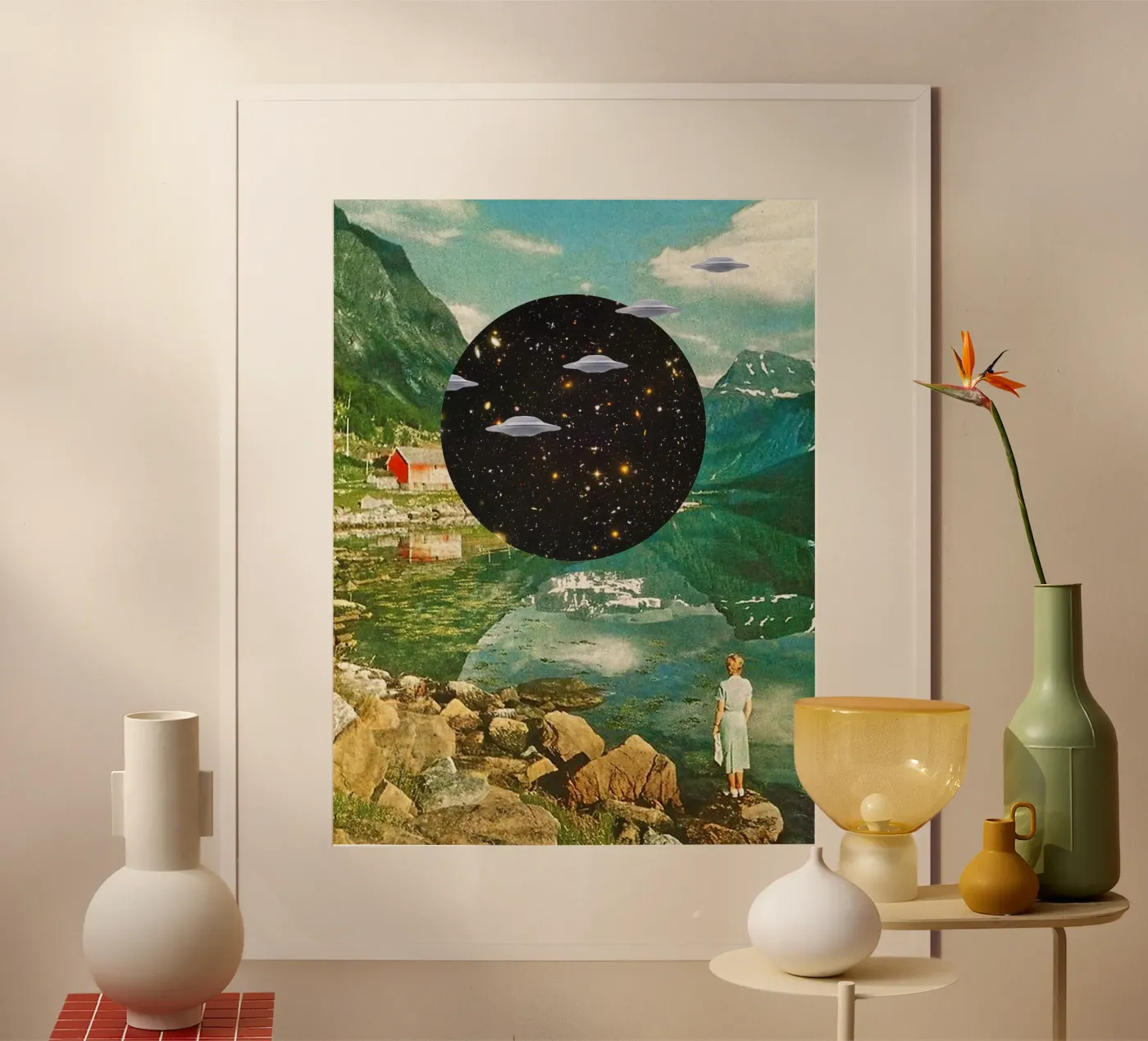 Alien Escapade poster by MsGonzalez