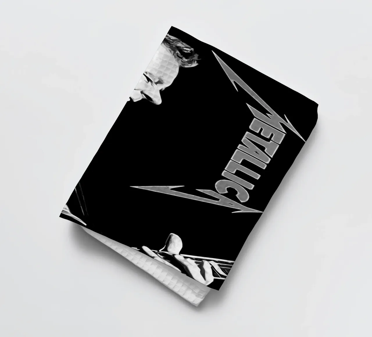 James Hetfield Metallichead groupe musique 26 Art torchon de music soul