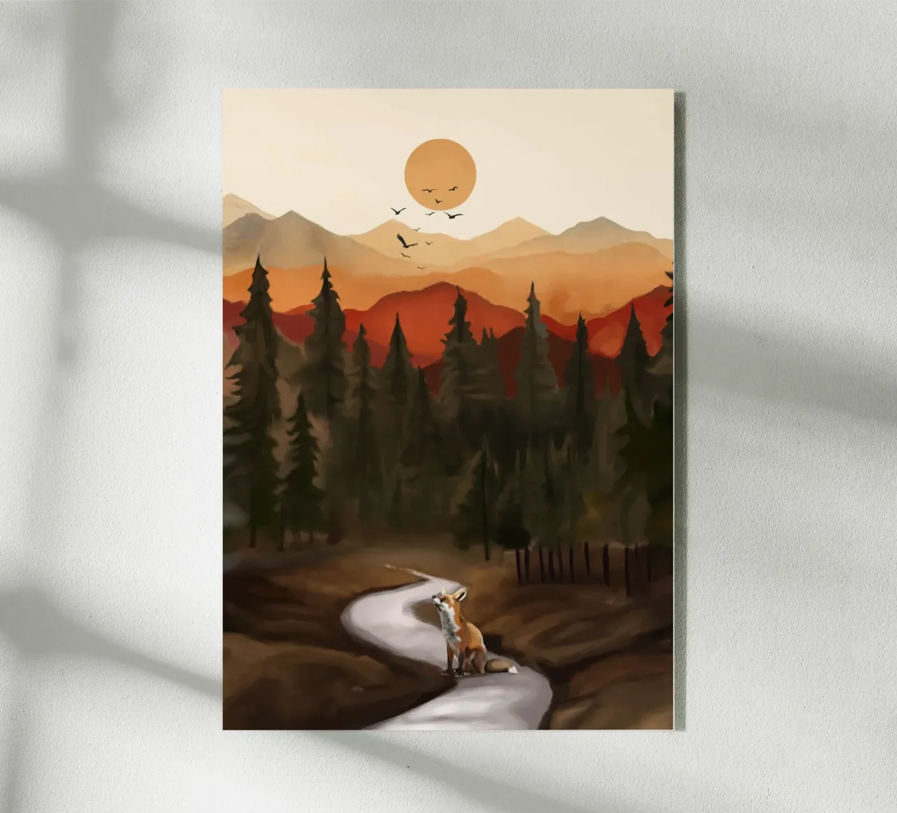 Whispering Pines plexiglass da Nadjaa