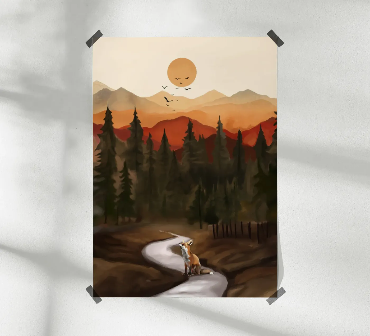 Whispering Pines poster da Nadjaa