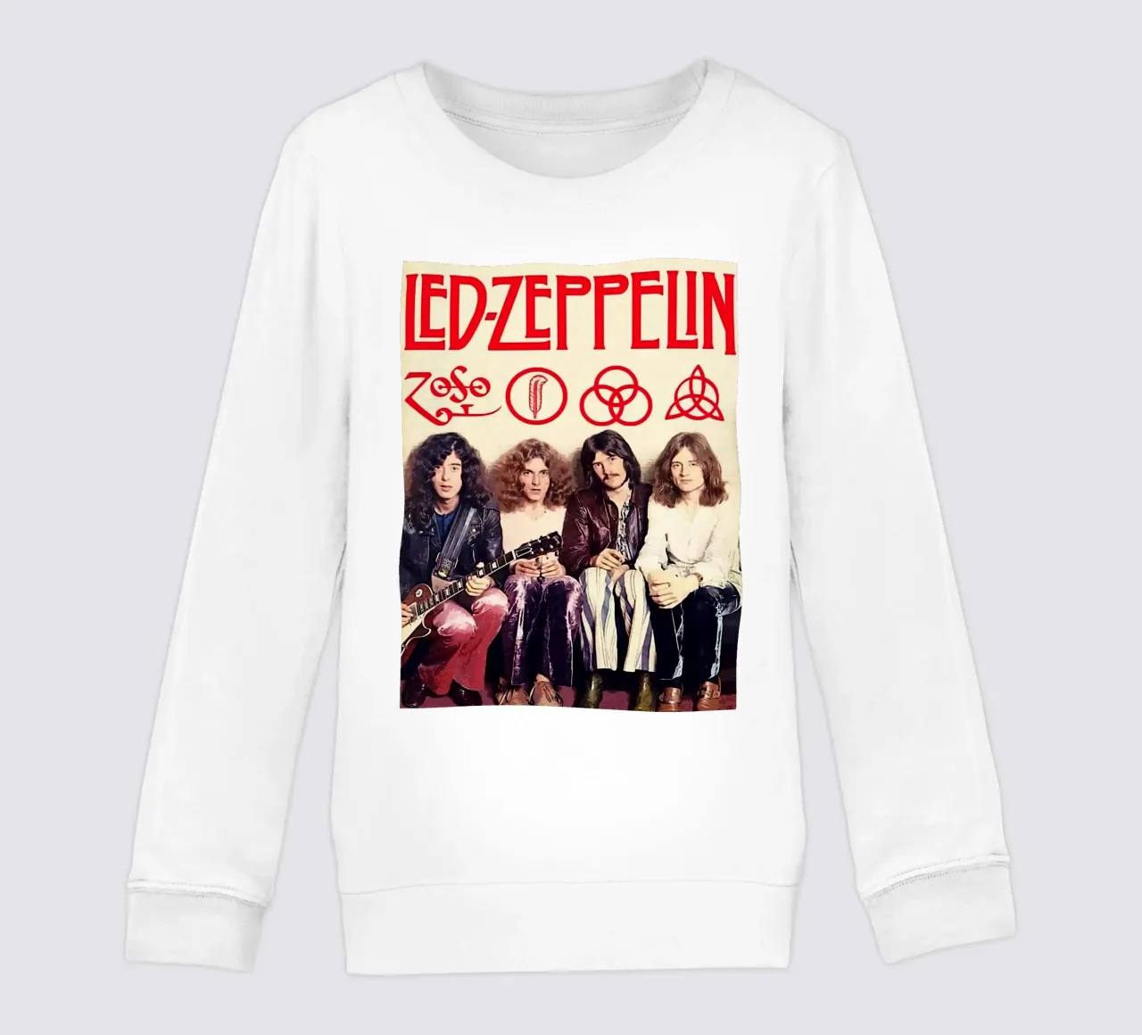 La band dei Led Zeppelin felpa bambino da vanhesling