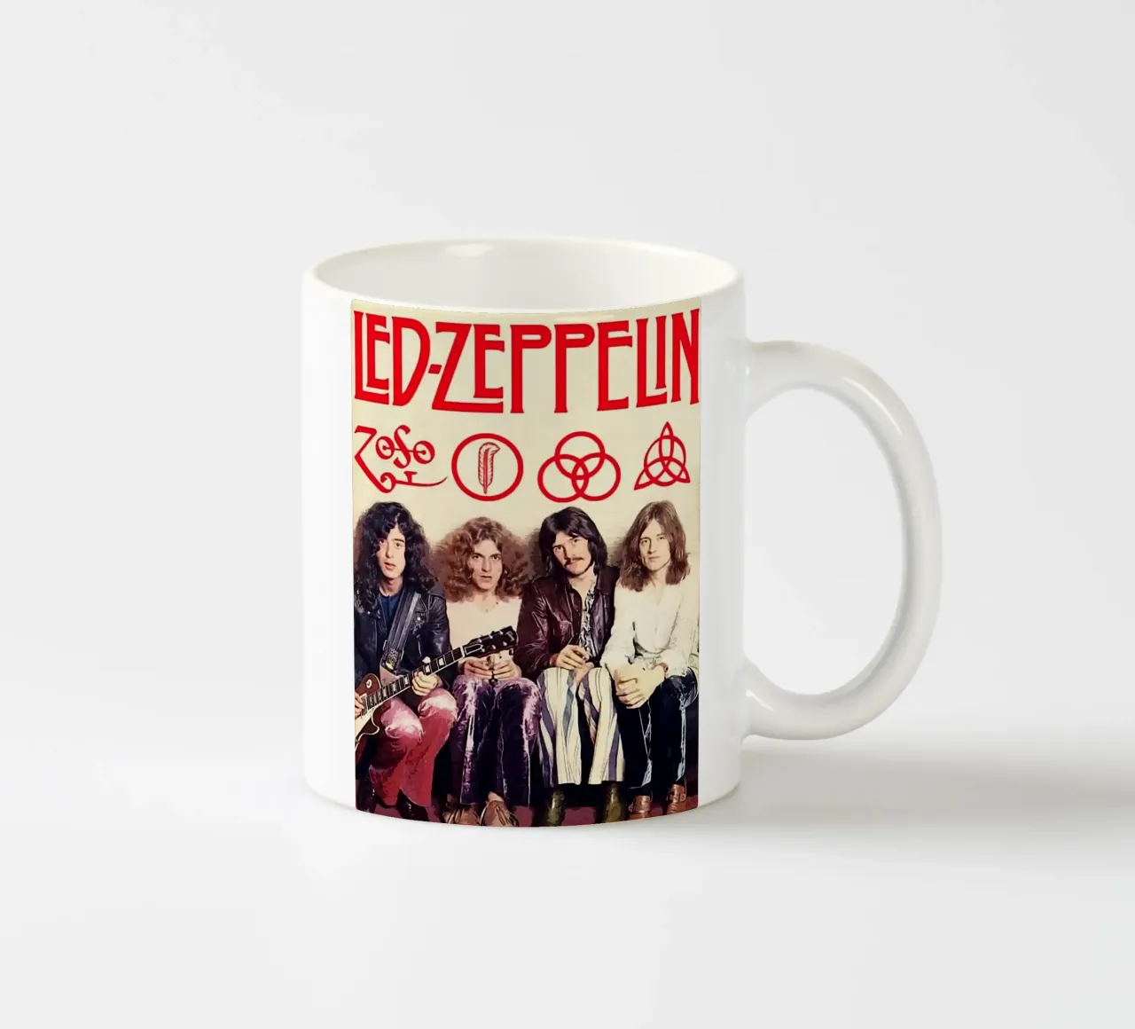 Le groupe Led Zeppelin mug en céramique de vanhesling