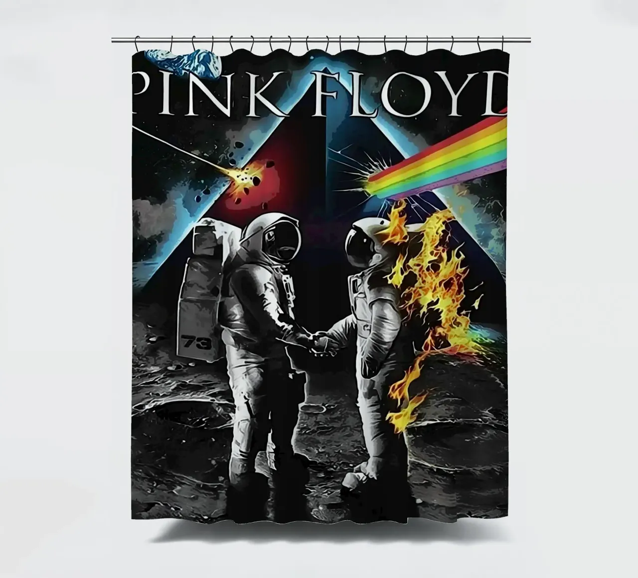 pink floyd band tenda da doccia da vanhesling