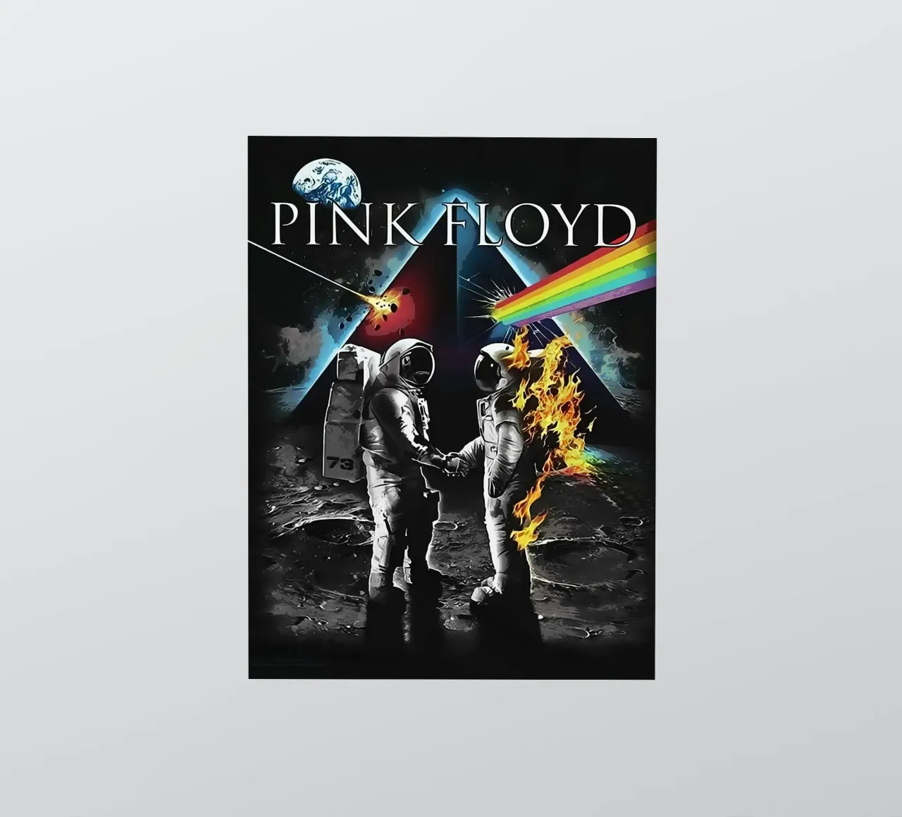 groupe pink floyd autocollant de vanhesling