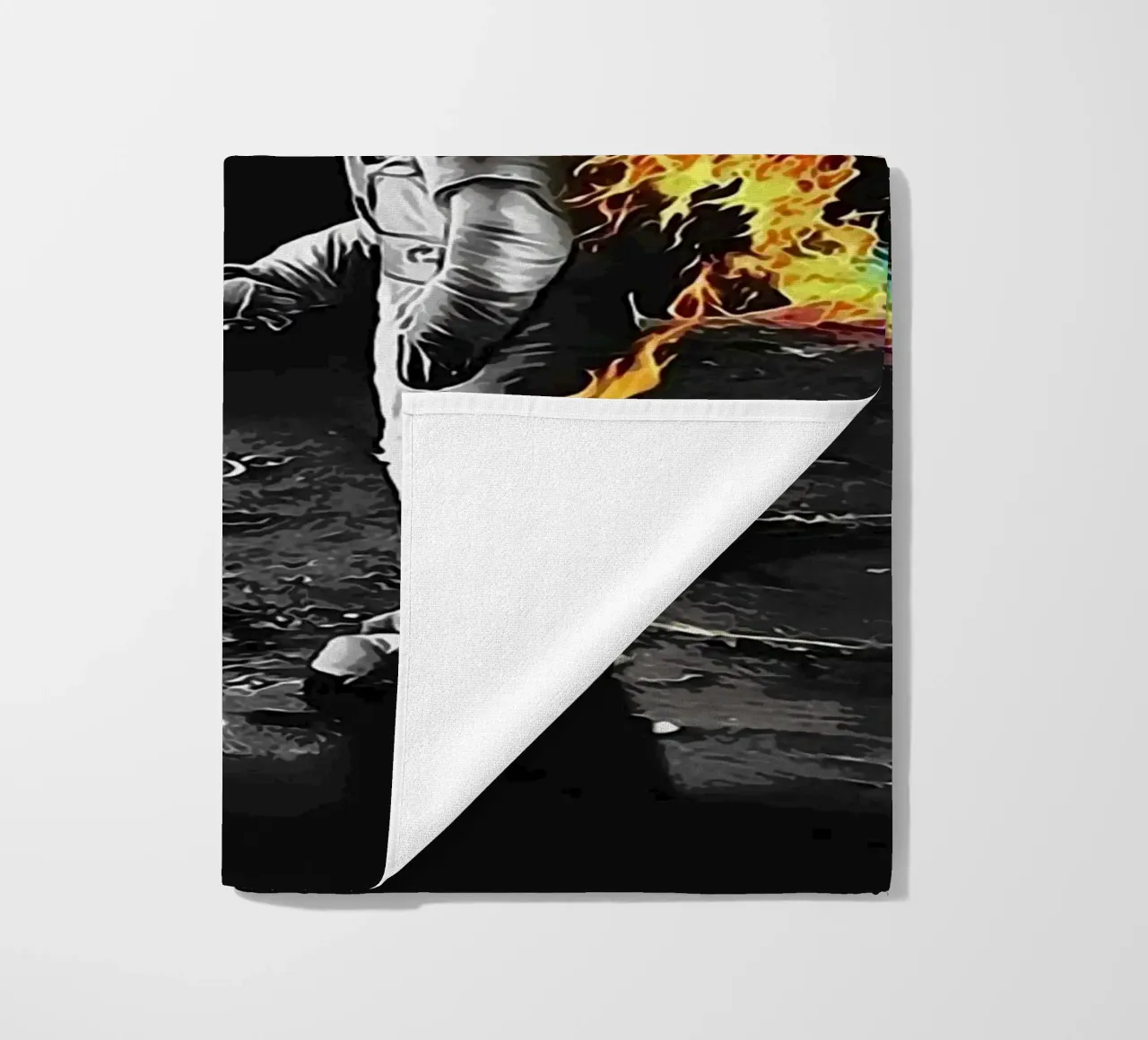 pink floyd band beach towel by vanhesling