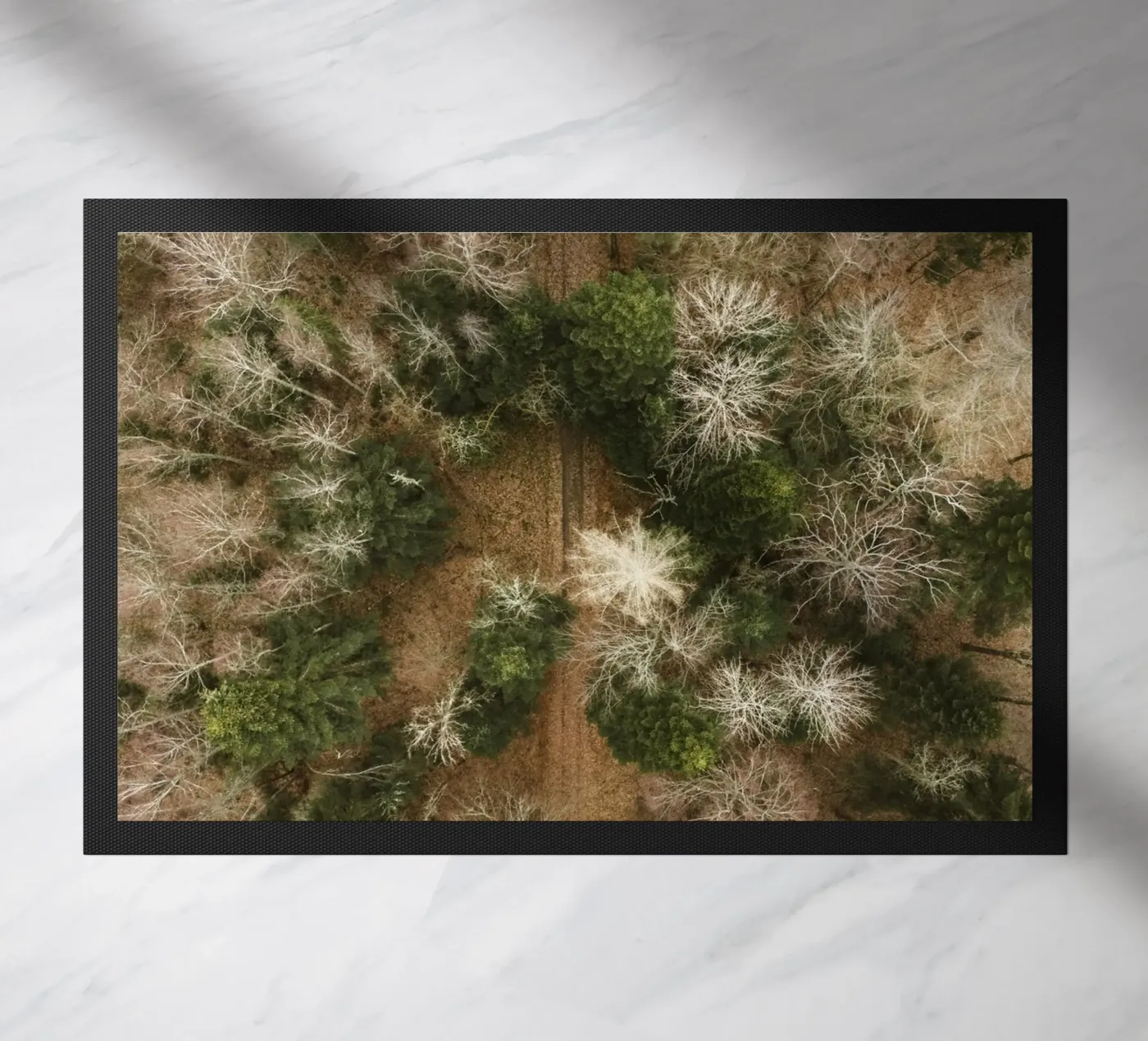 bosbomen deurmat van Earthly Visions