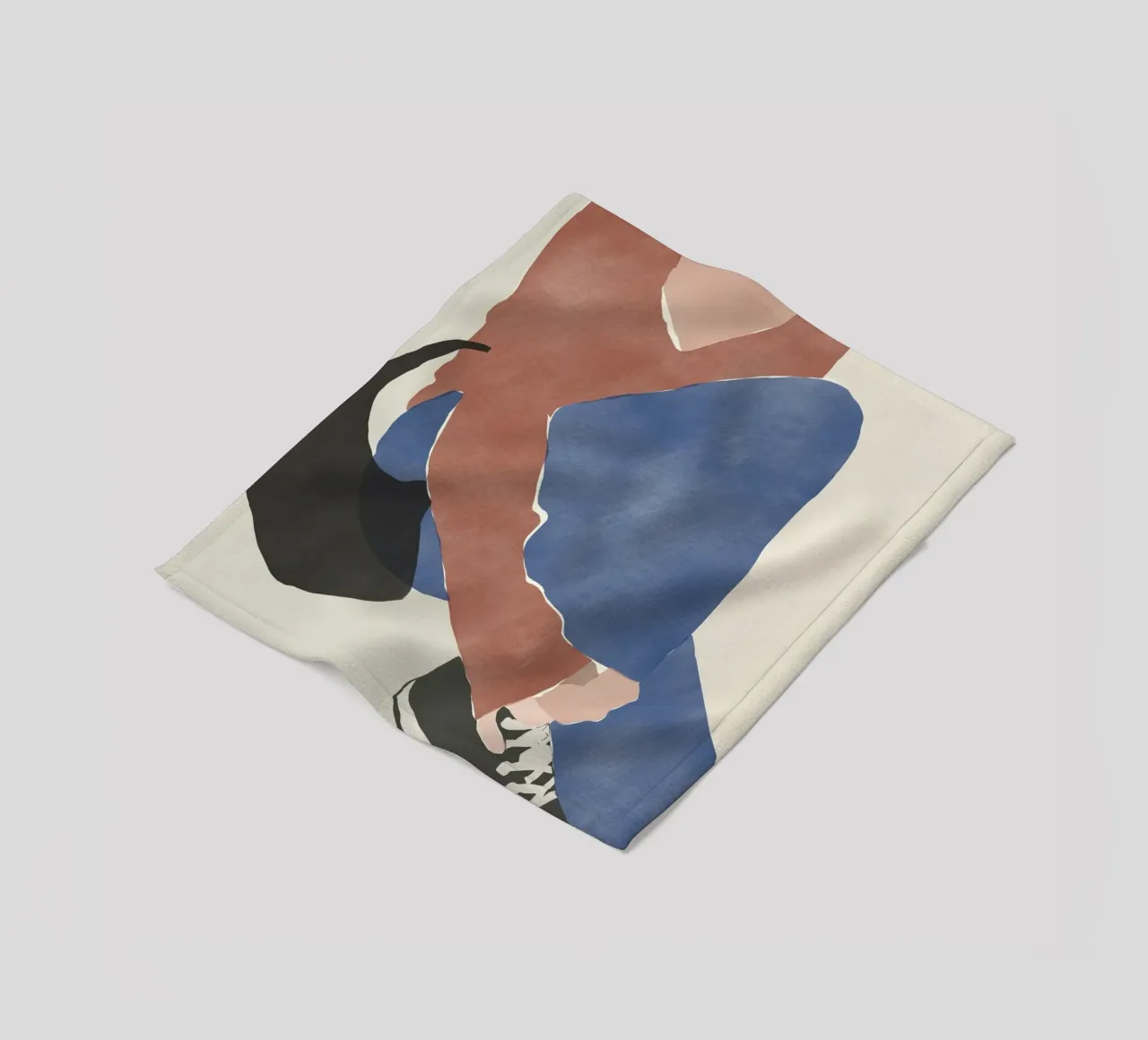 Figura di moda 03 coperta in pile da Little Dean